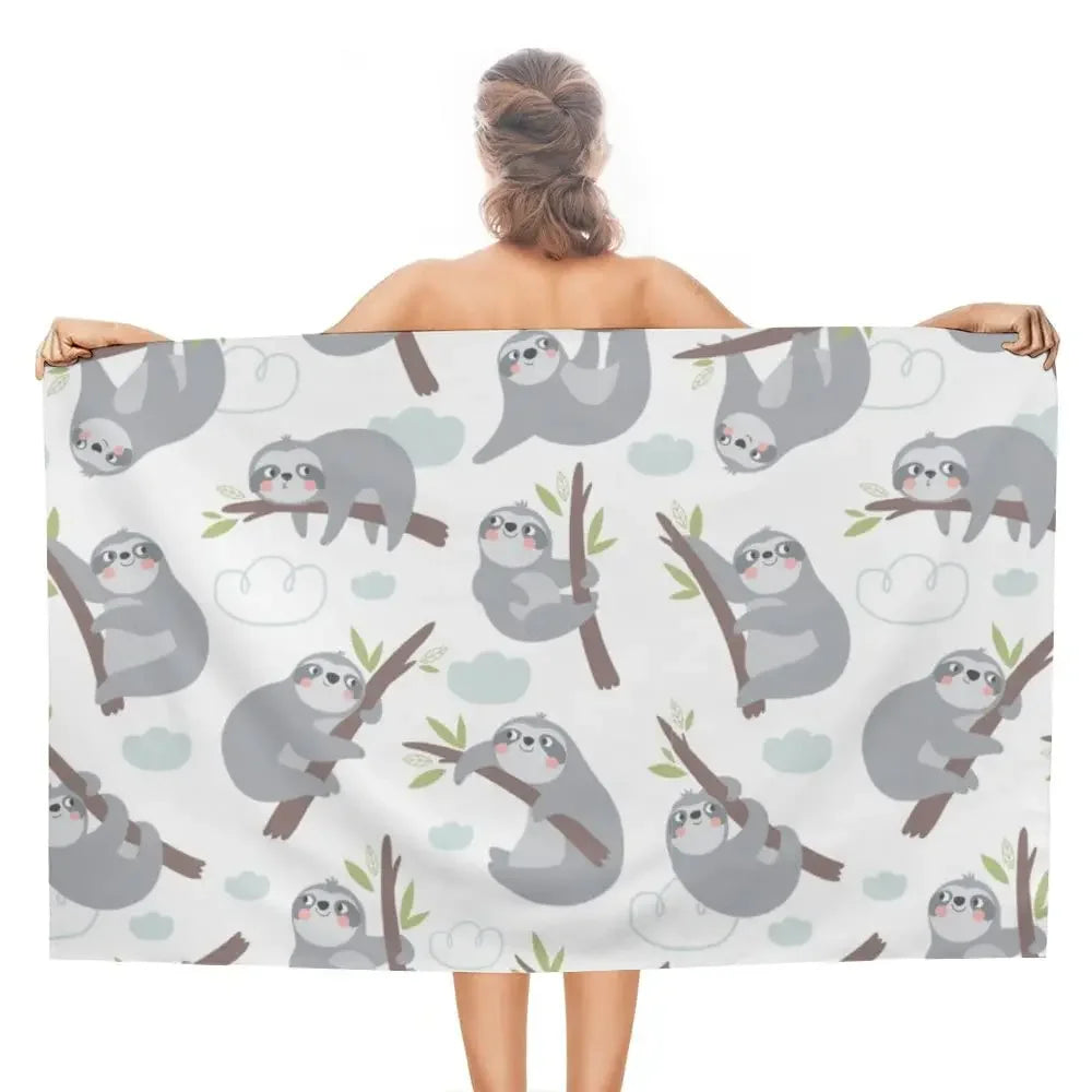 Hanging Sloth Towel