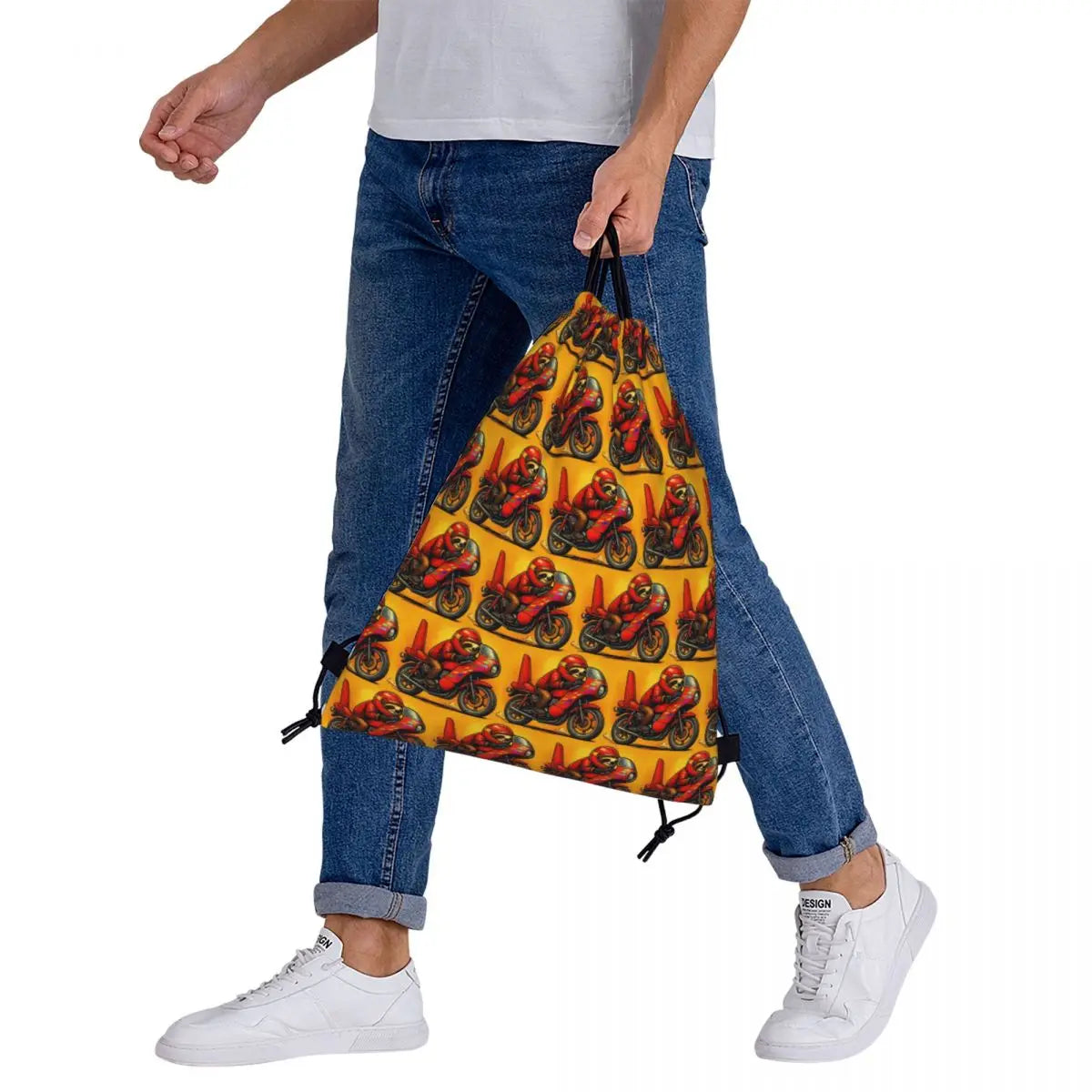 Speedy Sloth Motorcycle Backpack