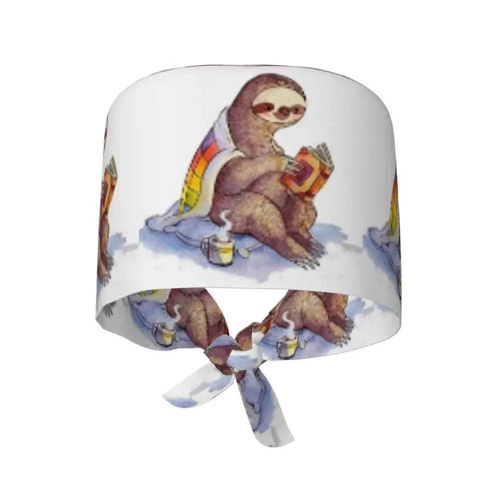 Cozy Sloth Scrub Hat