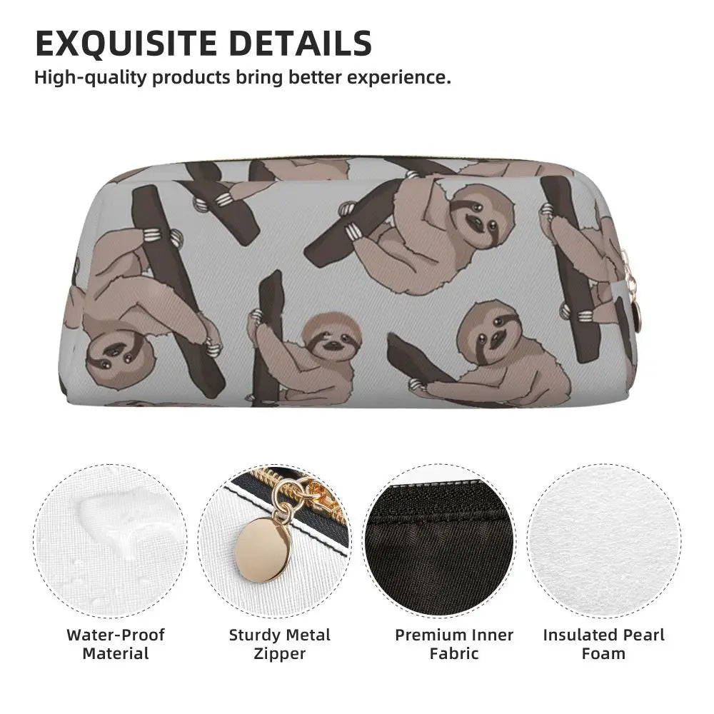Sloth Pencil Case