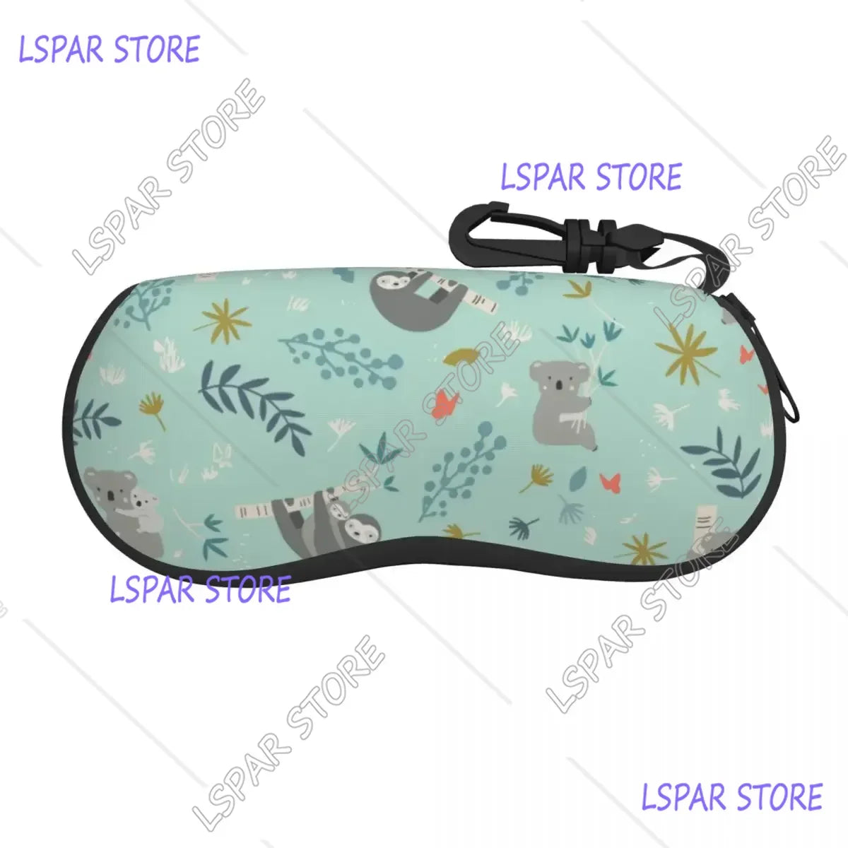 Cute Sloth Pattern Glasses Case