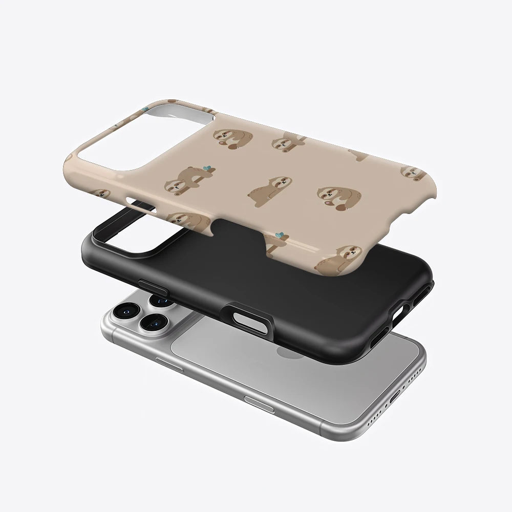 Sloth Snuggle iPhone Case