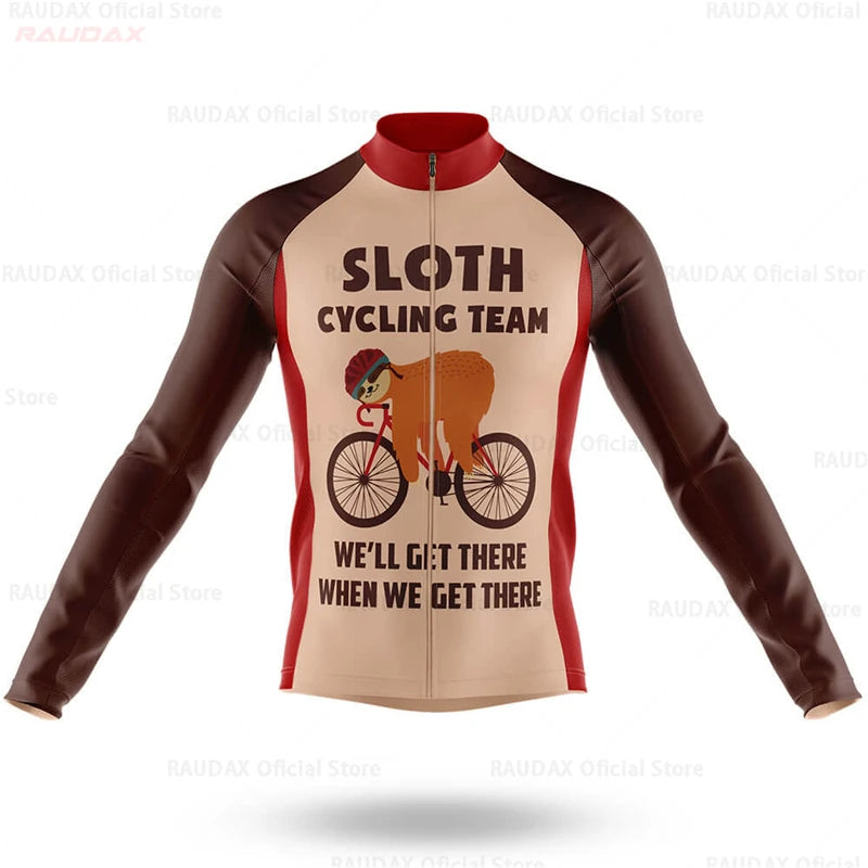 Sloth Long Sleeves Cycling Jacket