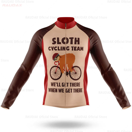 Sloth Long Sleeves Cycling Jacket