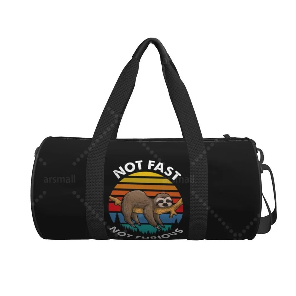 Not Fast Not Furious Sloth Travel / Gym Bag