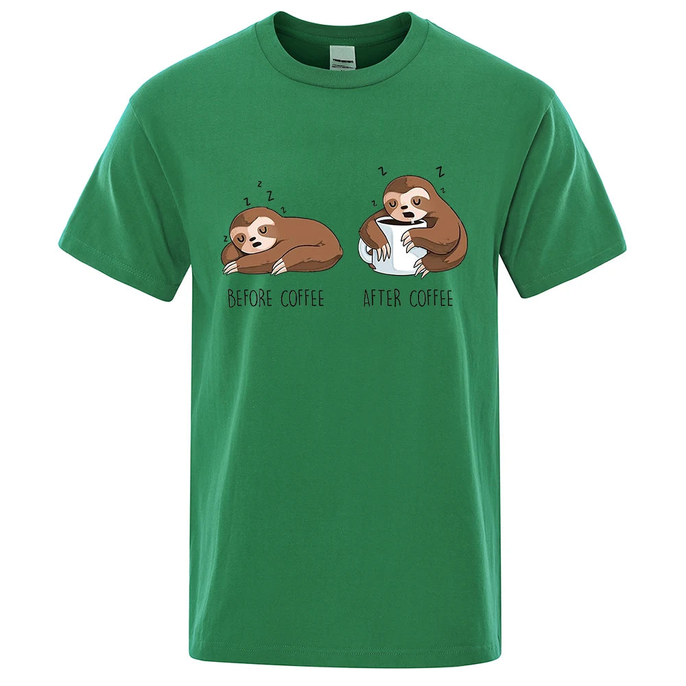 Before Coffee After Coffee T-Shirt