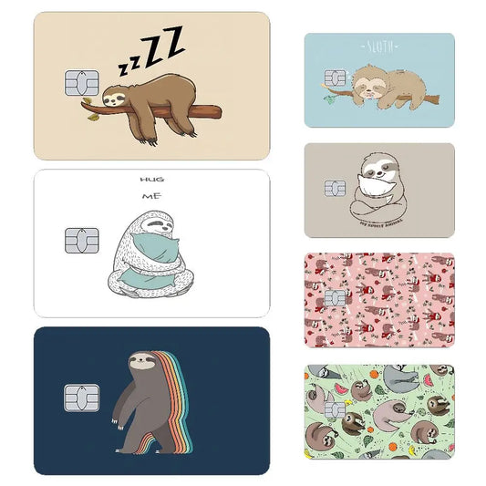 Sloth Card Stickers