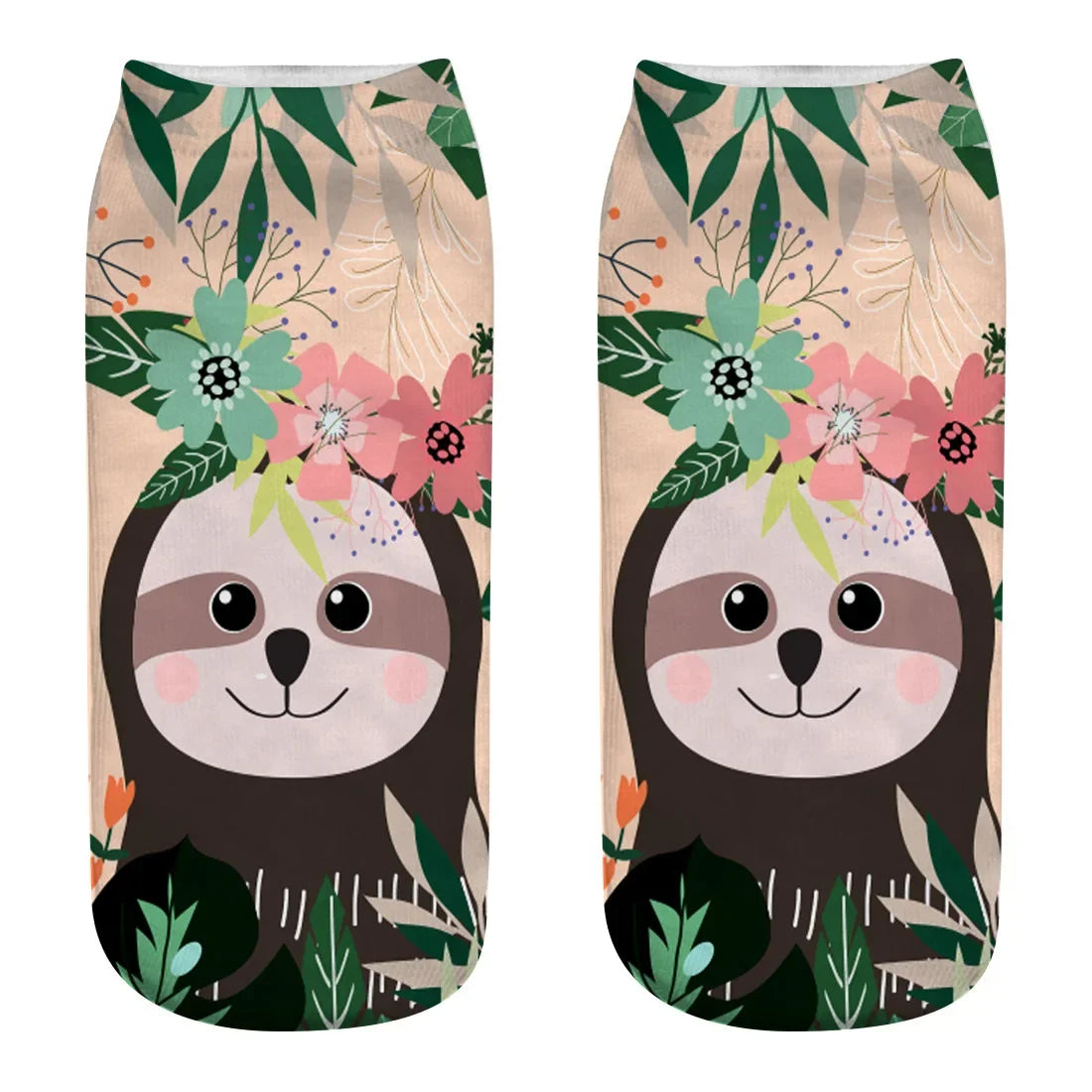 Various Cute Sloth Socks