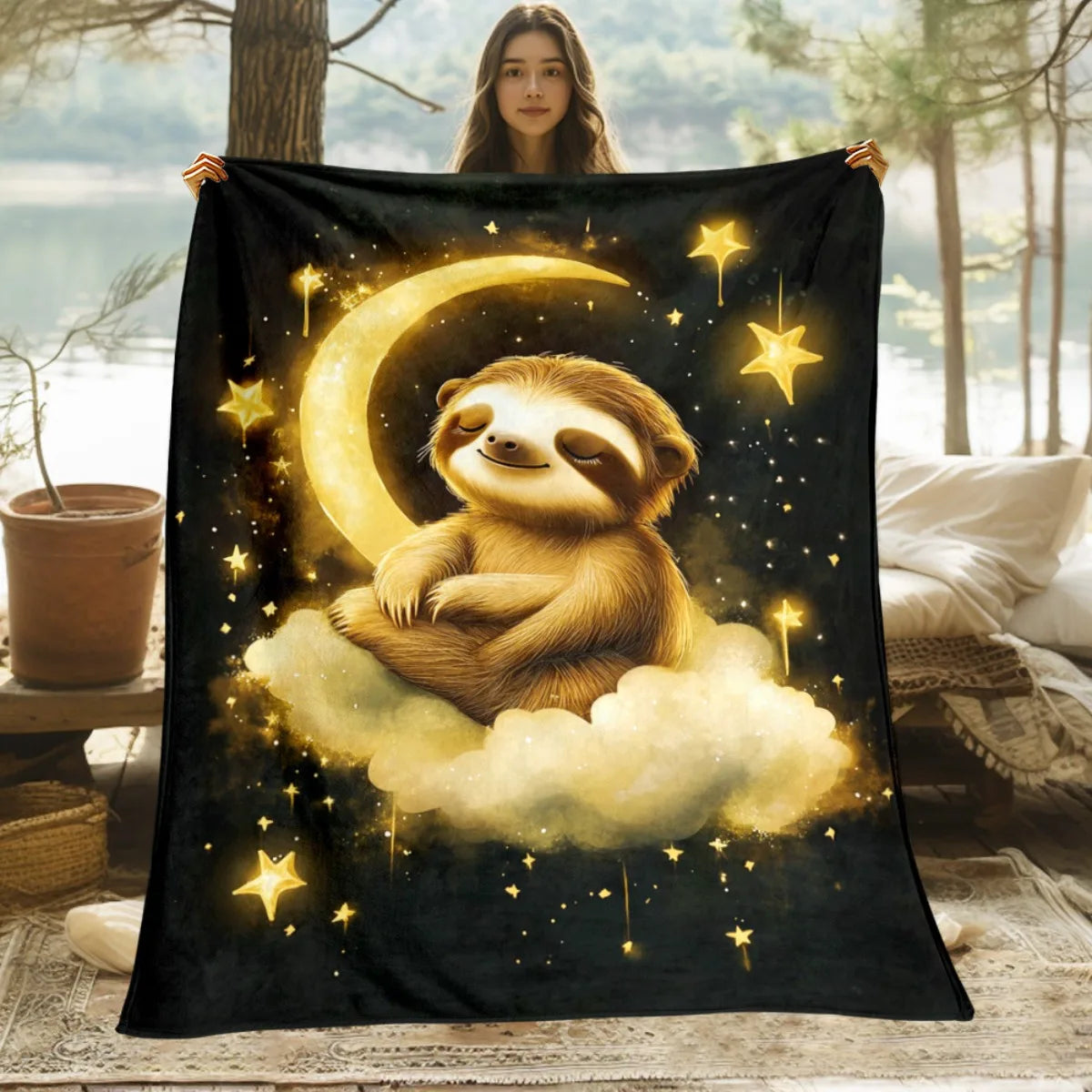 Sloth Dreamy Blanket product photo 1