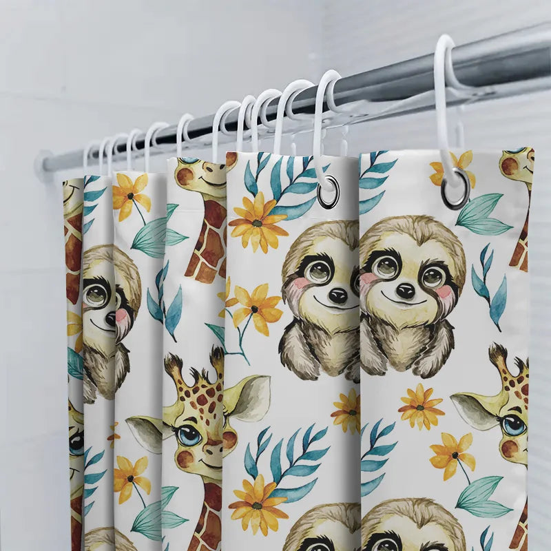 Sloth Shower Curtain