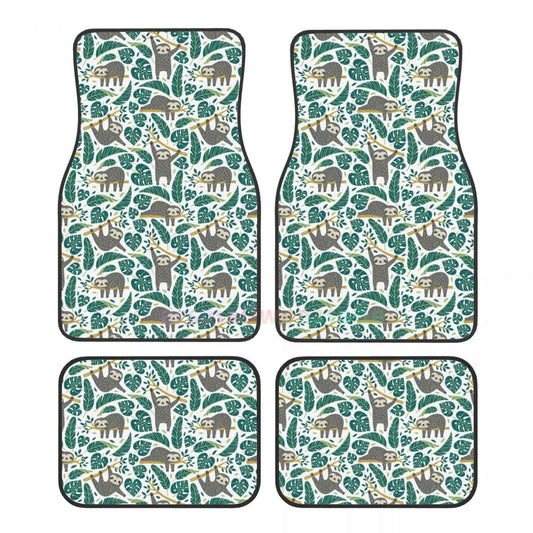 Sloth 4 Piece Car Floor Mats