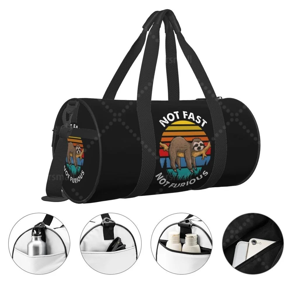 Not Fast Not Furious Sloth Travel / Gym Bag