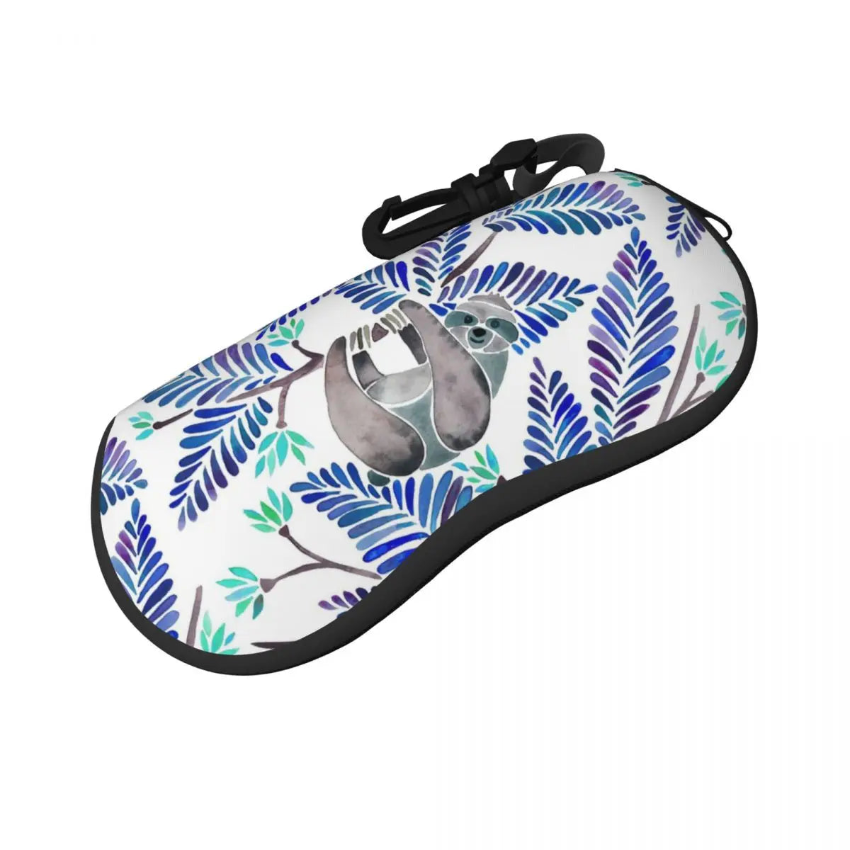 Jungle Sloth Glasses Case