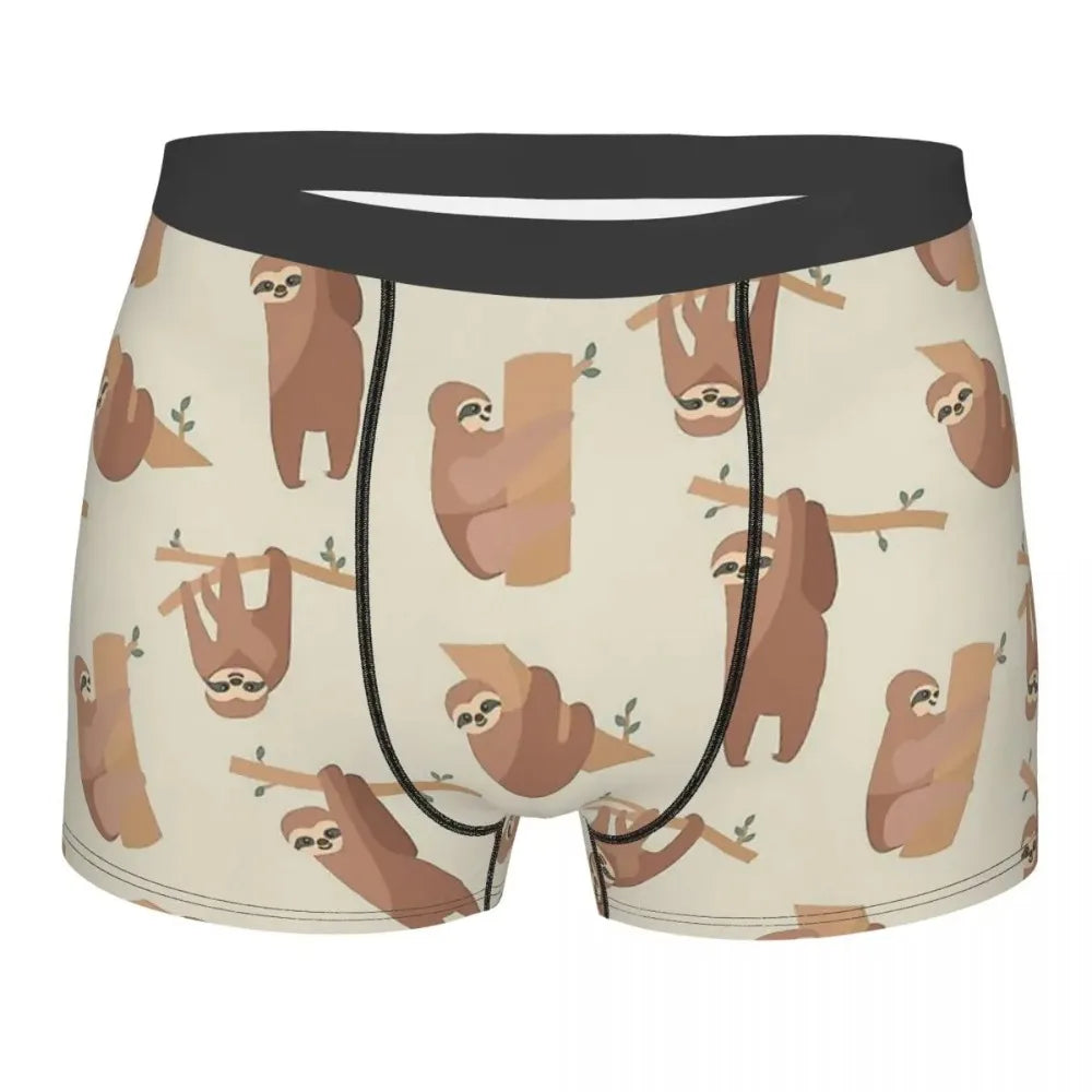 Lazy Sloth Boxer Briefs
