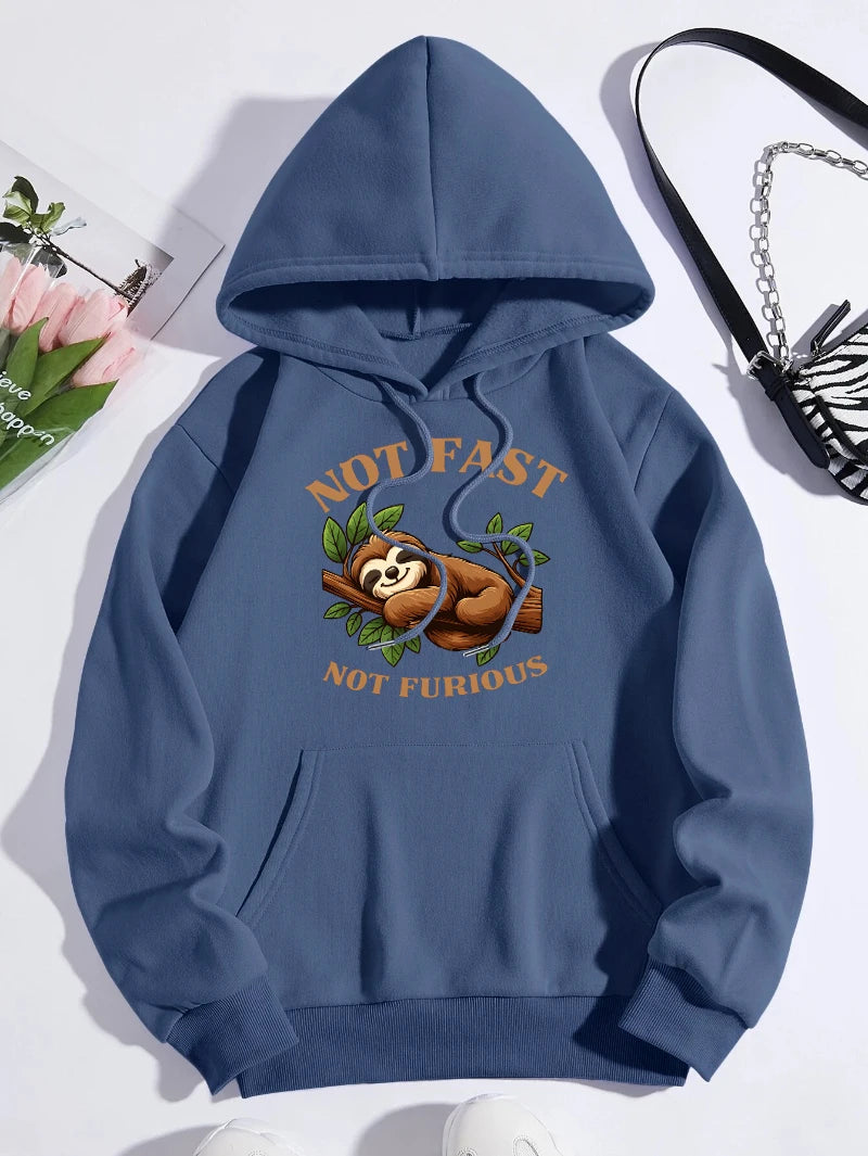 Not Fast Not Furious Sloth Hoodies