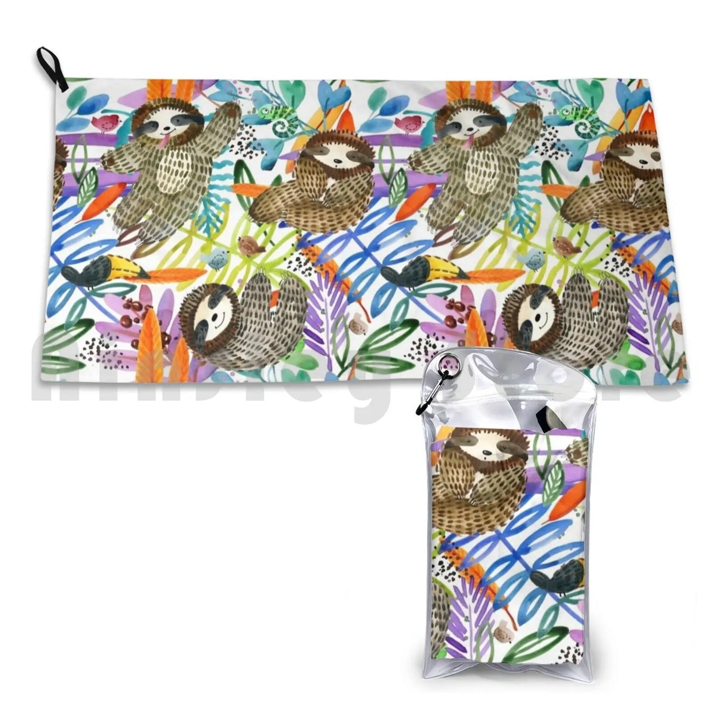 Sloth Bath Towel