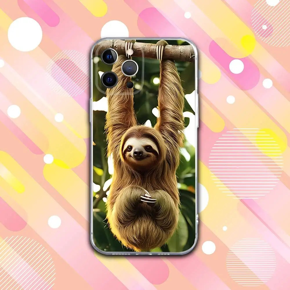 Sloth Hanging iPhone Case
