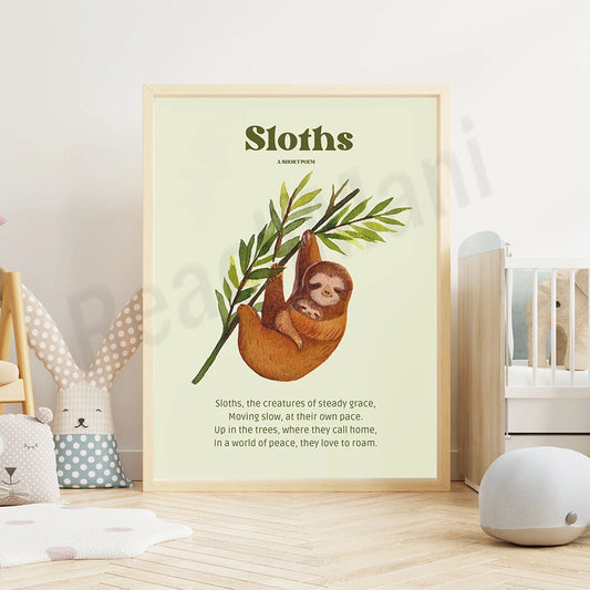 Sloth Poster