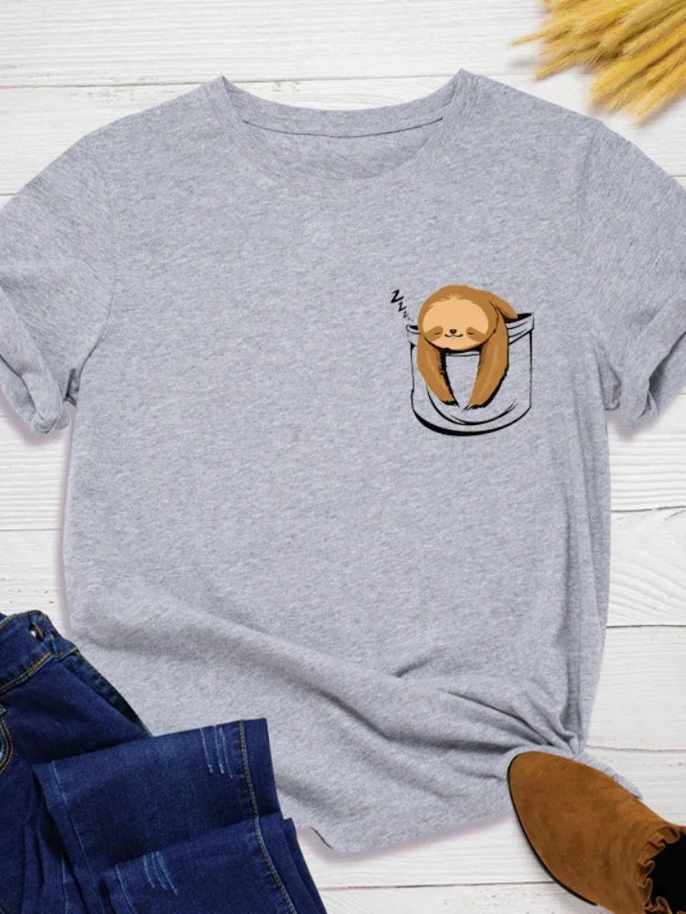Sloth Pocket T-Shirt