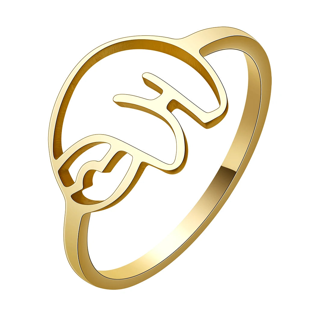 Minimalist Sloth Ring