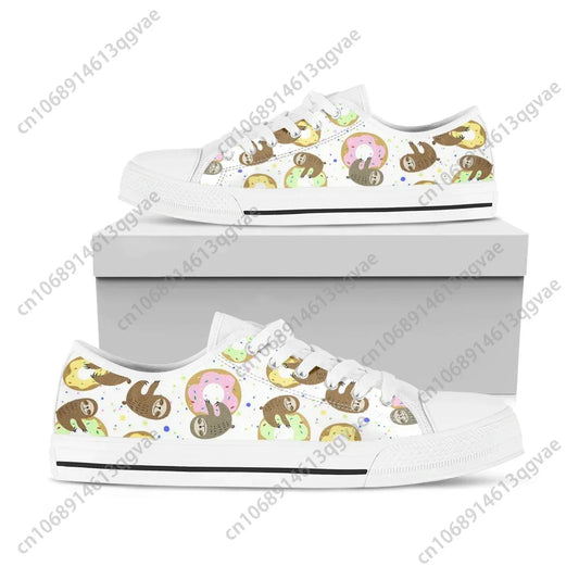 Sloth With Donut Sneakers