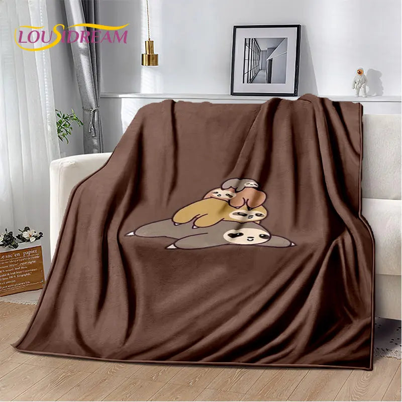 Sloth Theme Blankets