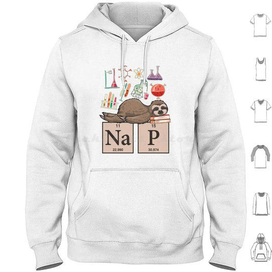 Chemistry Sloth Hoodie product photo 1