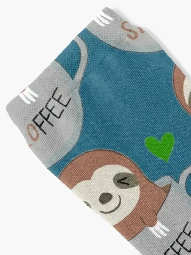 Coffee Sloth Socks