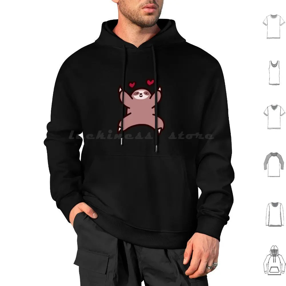 Sloth Love Hoodie and Long Sleeve t-shirts