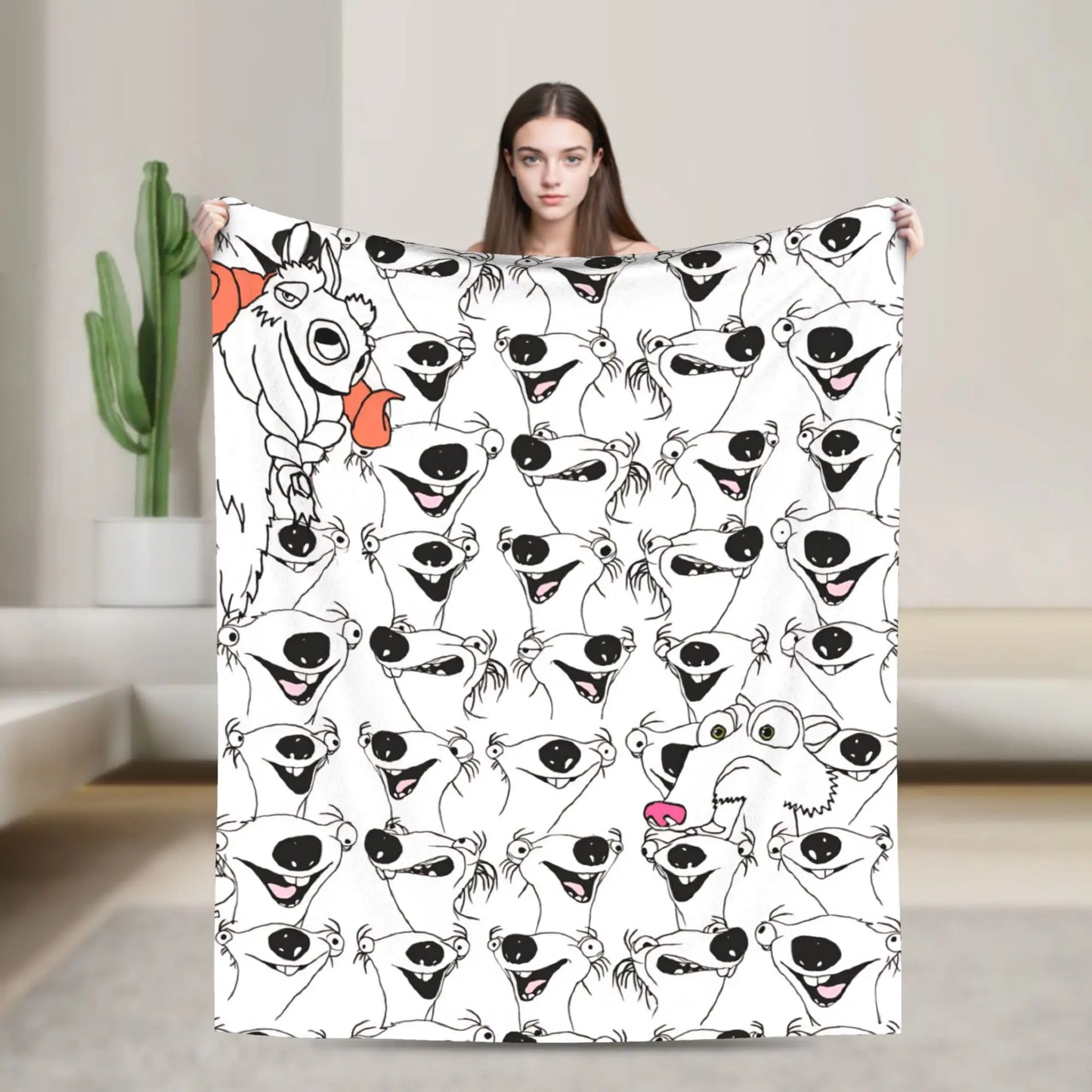 Ice Age Sid the Sloth Blanket