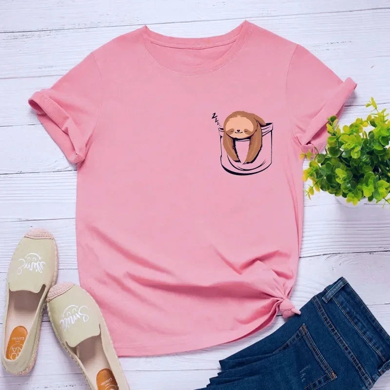 Sloth Pocket T-Shirt
