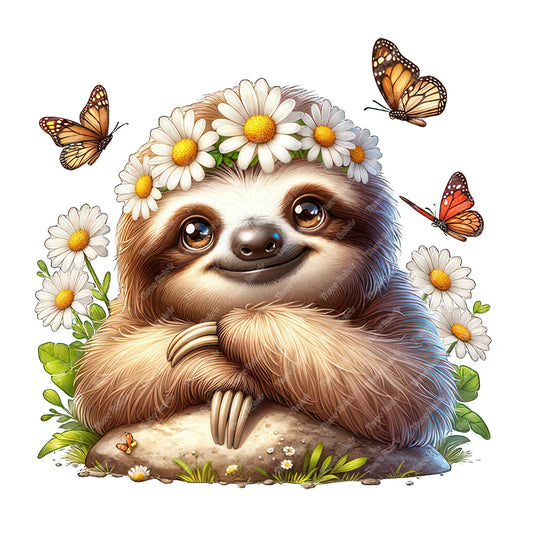 Cartoon  Sloth Wall Sticker