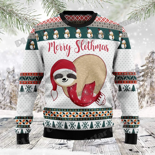 Sloth Christmas Jumper