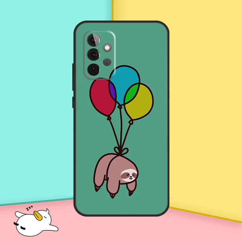 Sloth & Balloons Samsung Phone Case