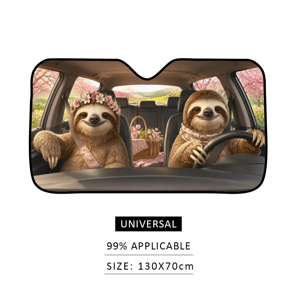 Sloth Car Sunshade