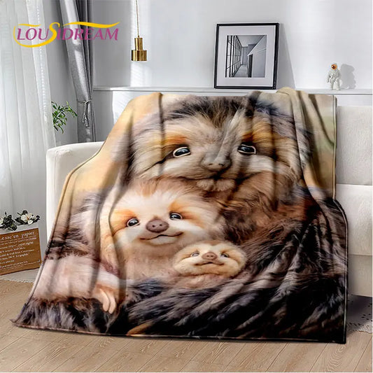 Sloth Theme Blankets