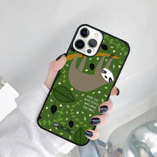 Sloth Phone Case For iPhone