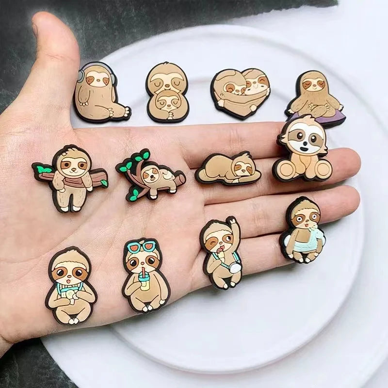Cute Sloth Shoe Charms product photo 3