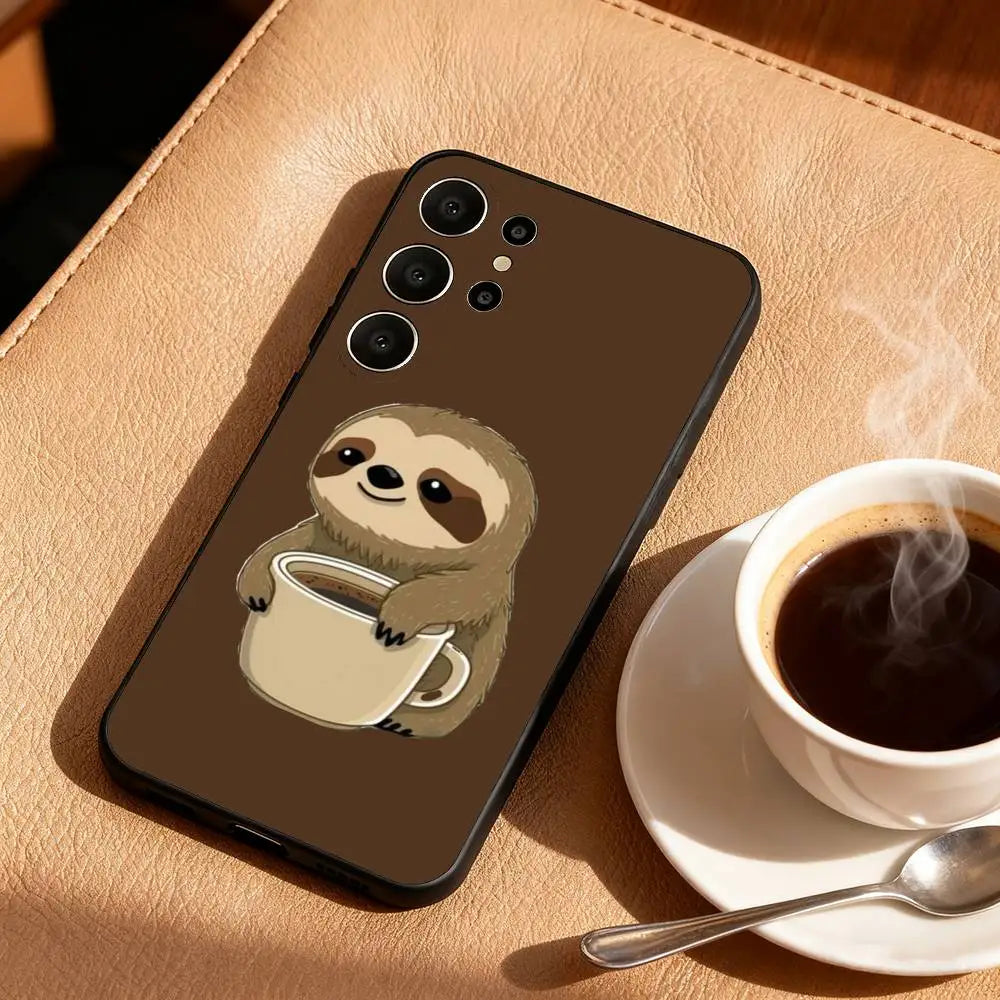 Sloth & Coffee Samsung Phone Case