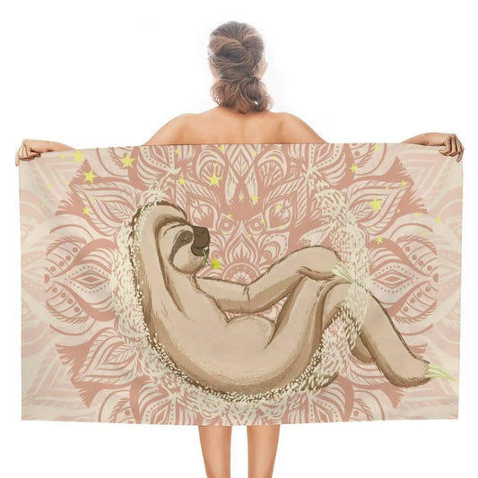 Posing Sloth Towel