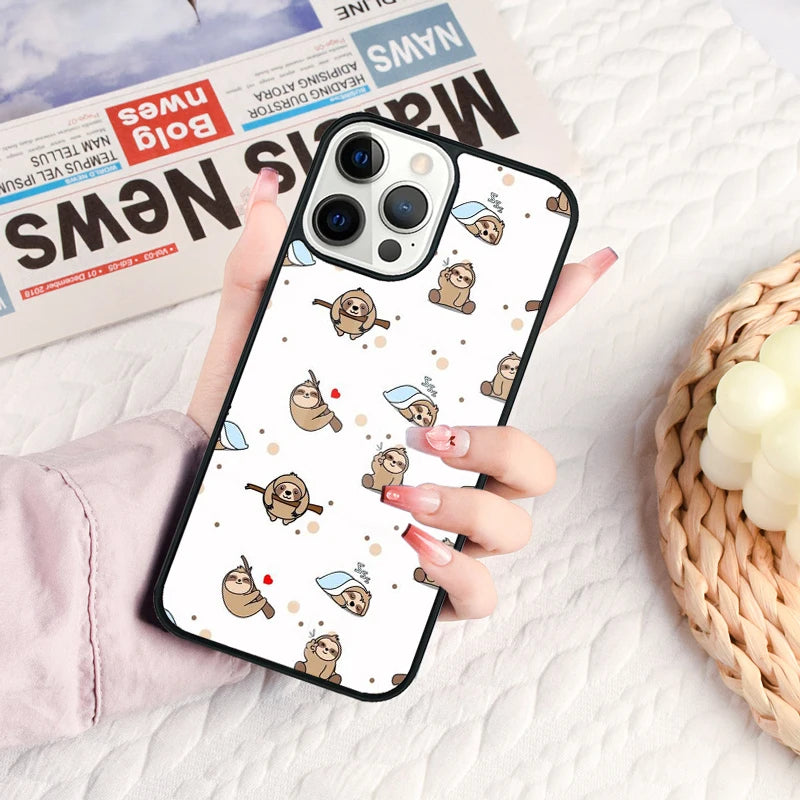Baby Sloth Phone Case For iPhone