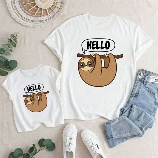 Sloth Print T-Shirt