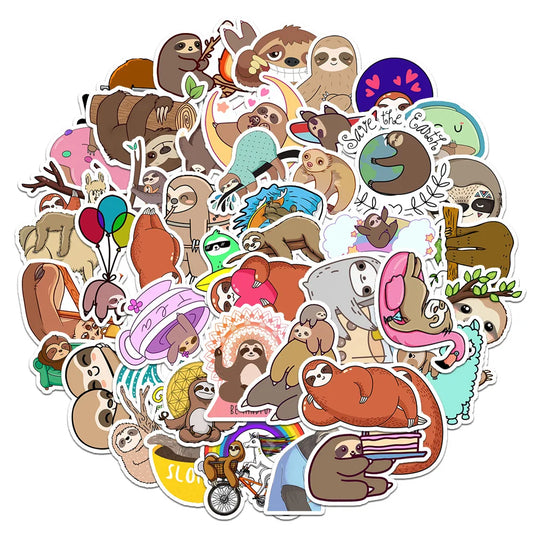 Sloth Daily Life Stickers