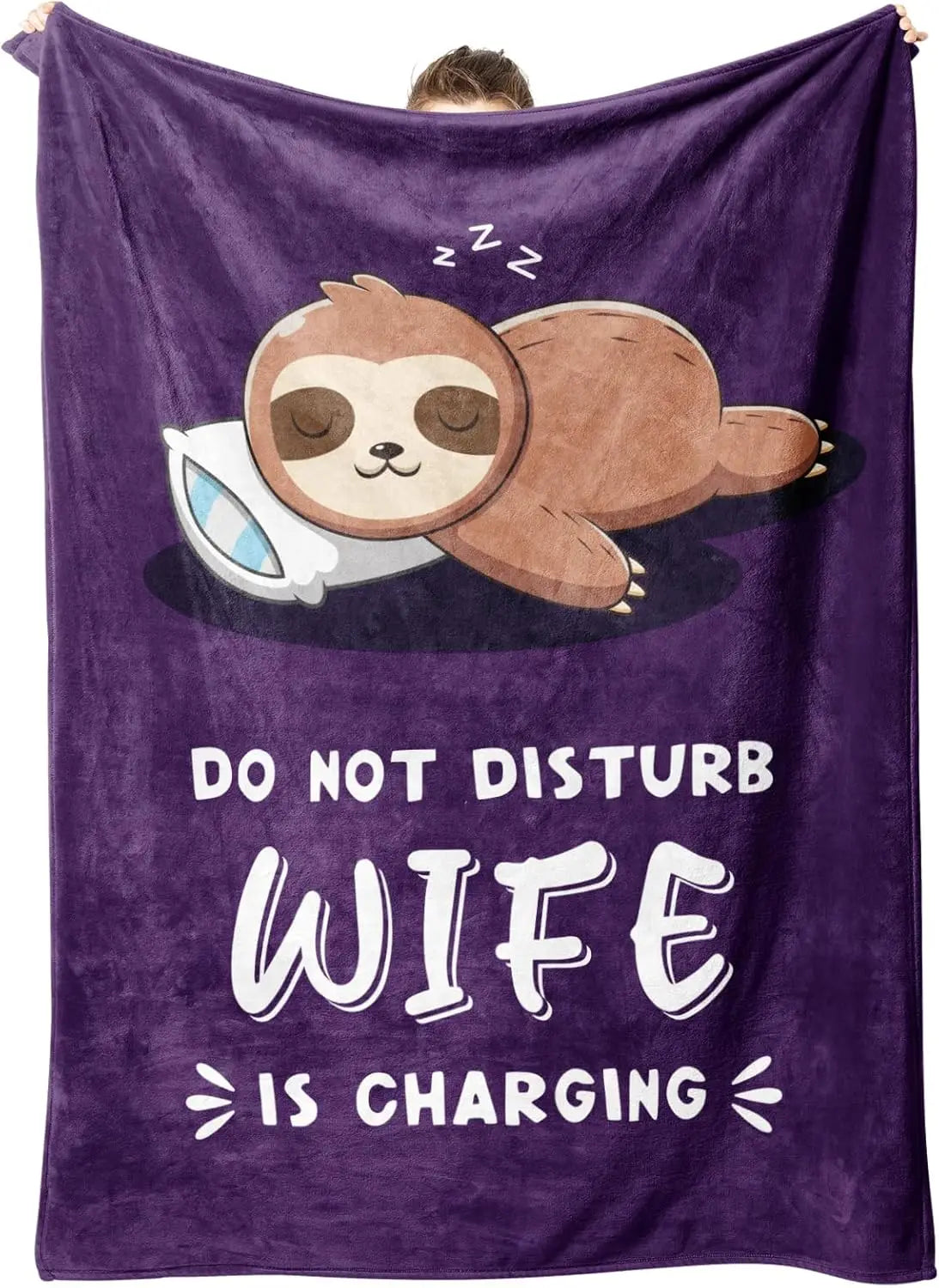Do Not Disturb Wife Is Charging Blanket