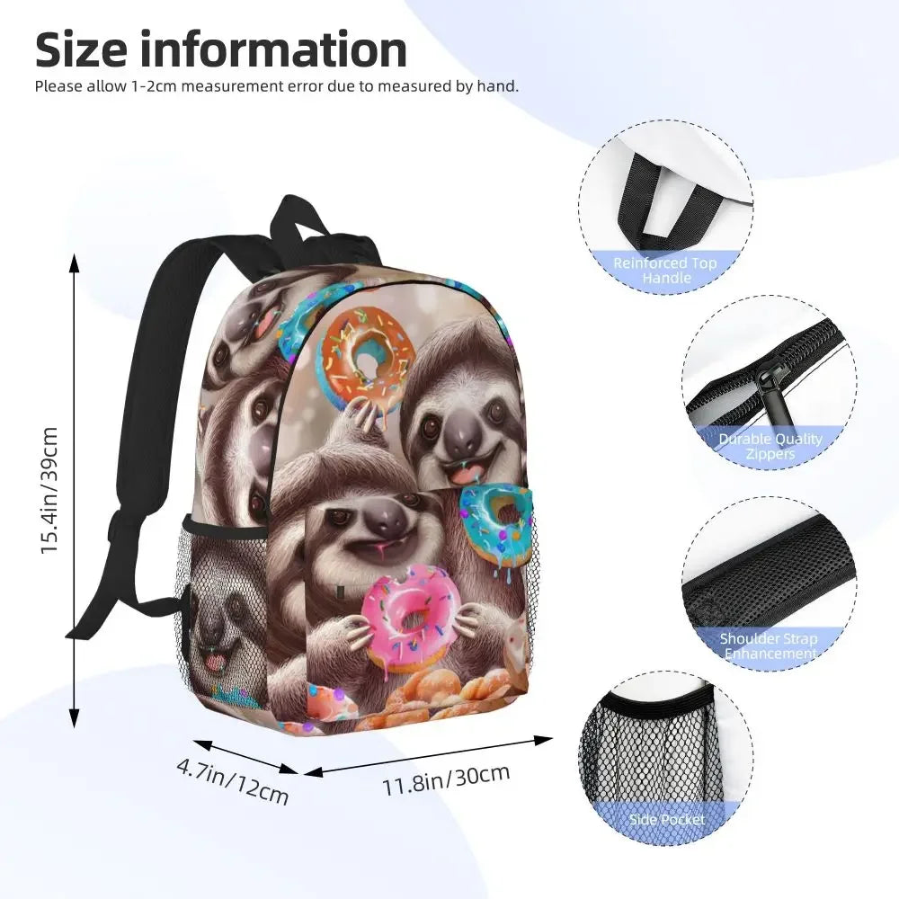Sloth & Donuts Backpack