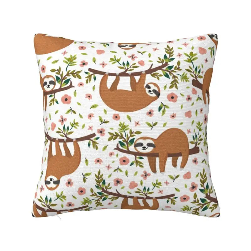 Assorted Cute Sloth Cushion Covers