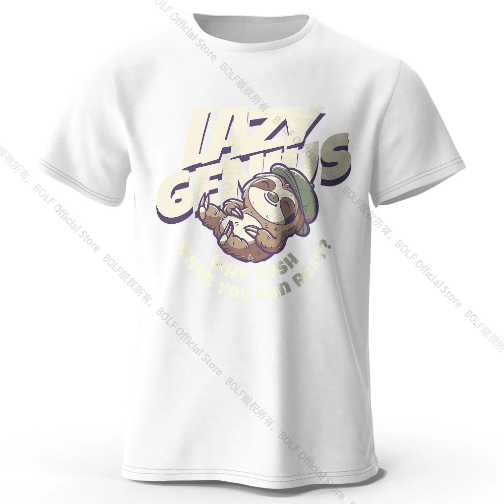 Lazy Genius Sloth T-Shirt
