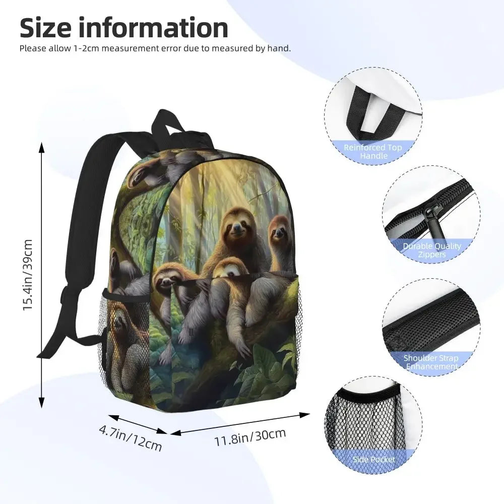 Jungle Sloths Backpack
