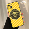 Yellow Stripe iPhone Case