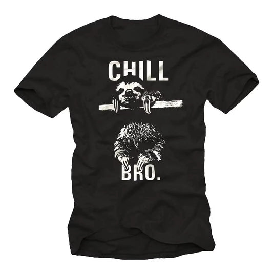 Chill Bro Sloth T-Shirt product photo 1
